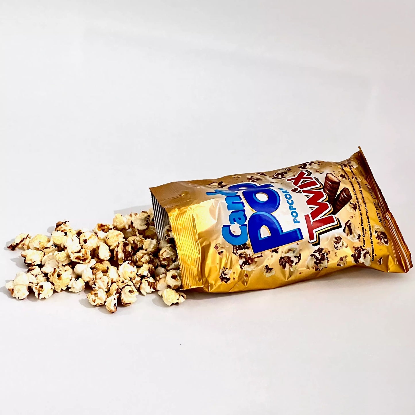 Twix Popcorn der Marke CandyPop Serviervorschlag